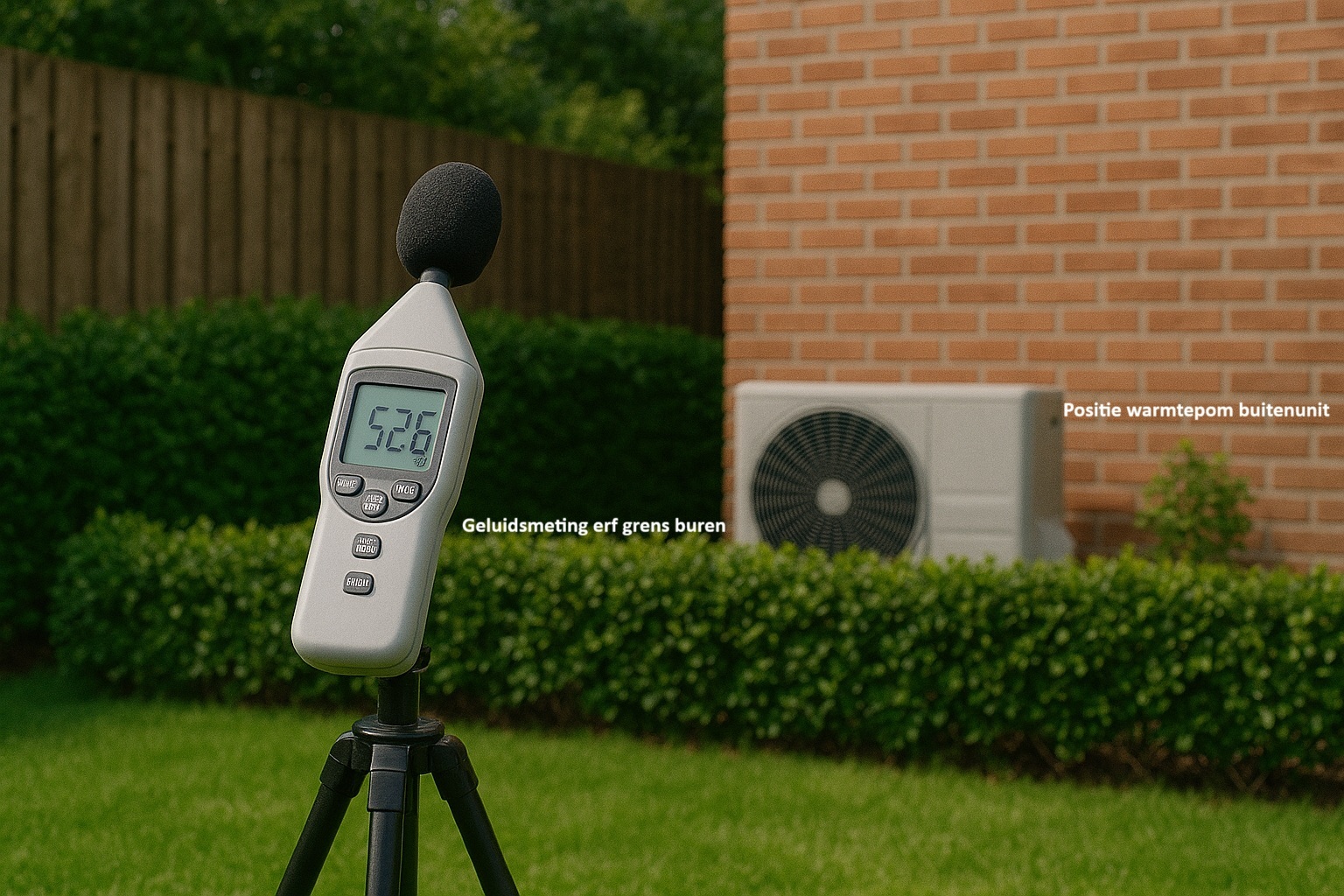 Airco/ warmtepomp geluid begeleidingspakket.