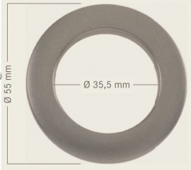 Klik zeilring rood 55 mm