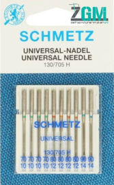 Schmetz Universeel Nadeln  130-705 assorti 70 bis  90