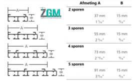 Kordel 4,2 mm für Flächenvorhänge - pro Meter