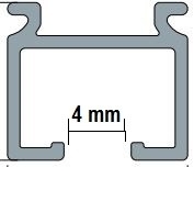 Gleiter für G-Schiene - pro 20 Stück