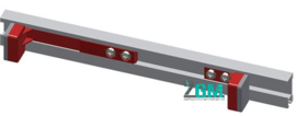 Klemset klittenbandrail