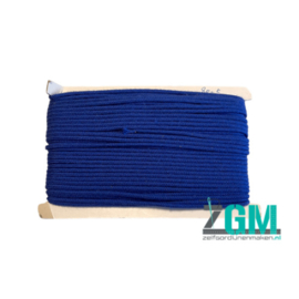 Koord Blauw - 3 mm dik - 642 - Prijs per meter