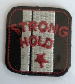 Aufbügelbar applikation "Strong Hold"