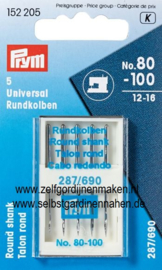 Nähmaschinennadeln 287(690) "Rundkolben", 80-100