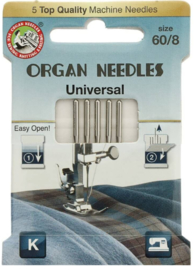 ORGAN NEEDLES ECO-PACK UNIVERSAL 5 NADELN 60-08