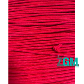 Rood koord - 3 mm dik - prijs per meter