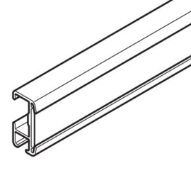 Klittenband Triple-volantrails   -96 tot 170 cm breed  vanaf