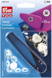 PRYM DRUKKNOPEN JERSEY 12MM ZWART