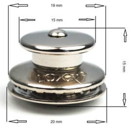 Loxx bevestiger Nikkel met Zelftappers + gereedschap