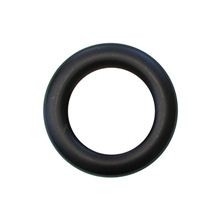 Zeilring rond 25 mm Mat Zwart