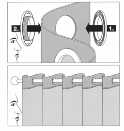 Deco Ring Messing 35,5 /55 mm