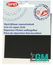 Opry Reparatiedoek D.Grijs Nylon zelfklevend 10x20cm