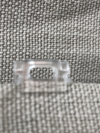 Transparenter Leiterclip für Nylonband
