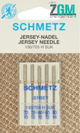 Schmetz Jersey assortiment 70-90  - 5 stuks