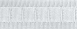 Flachband Baumwolle weiß 25 mm