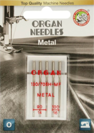ORGAN NEEDLES METAL 5 NADELN 90-100