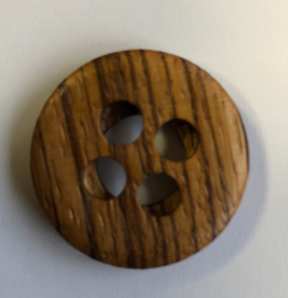 Knopf Holz gemischt 30 mm