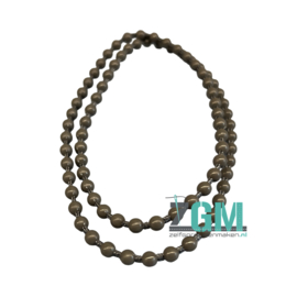 Kunststof Eindloze Ketting Antraciet – 4,5 mm