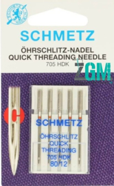 Schmetz Öhrschlitz 5 NADELN 80-12