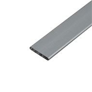 Onderlat  WIT of Aluminium 100 tot 170 cm