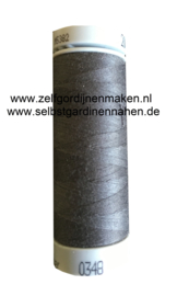 Polyester garen Antraciet 200m