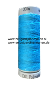 Polyester garen Hemels Blauw 200m