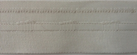 Baleinenband/Tunnelband wit 2,8 cm