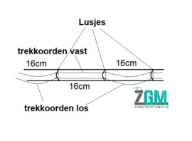 intrekbaar lusjesband