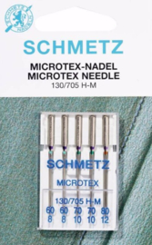 Schmetz Microtex assortiment  60/70/80  - 5 stuks