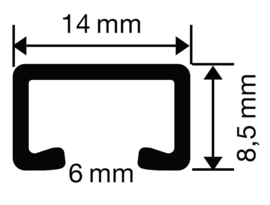 Jewel A4200 glijder wit