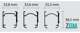 Kettengehäuse 1:1 für offenes System