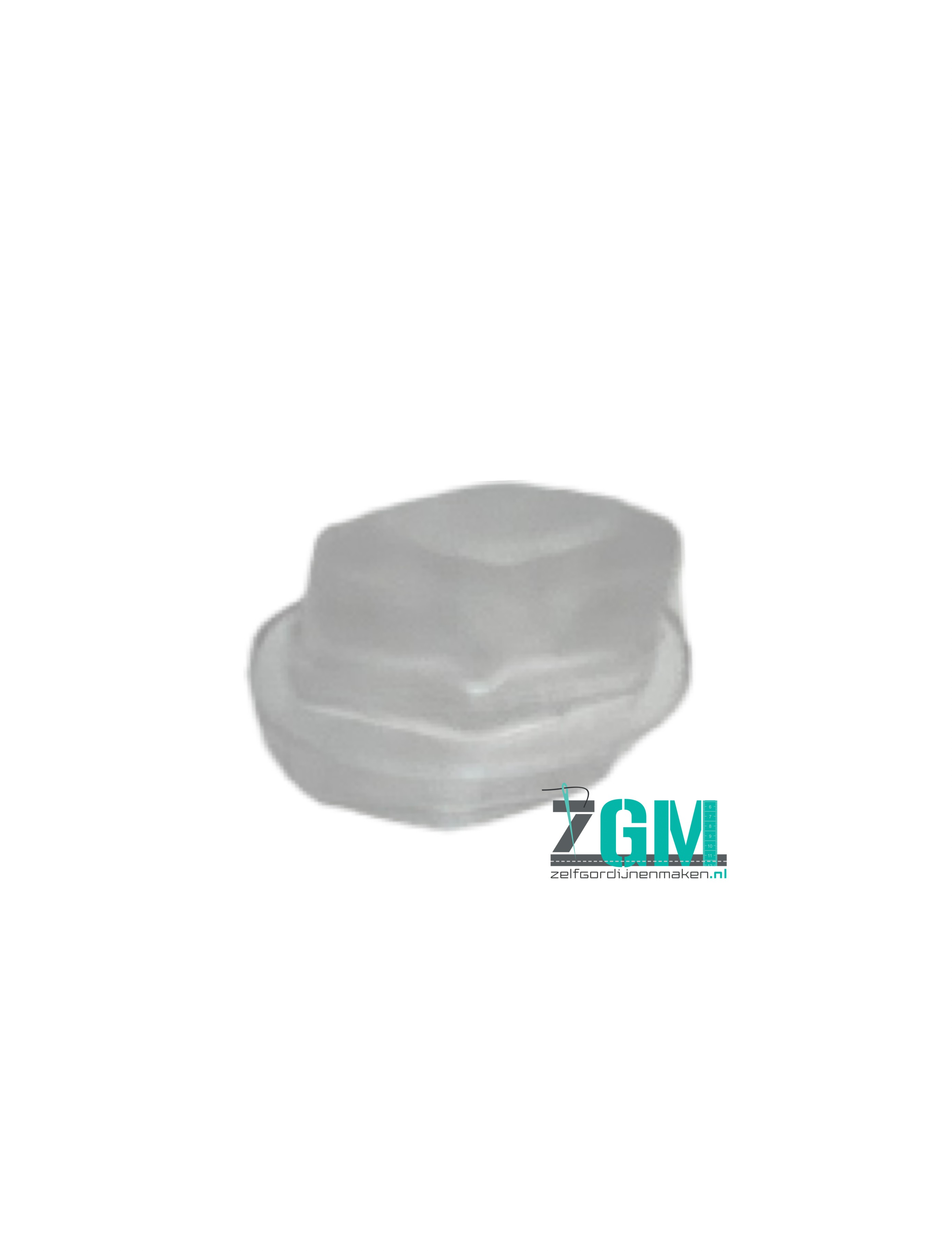 Baleinverbinder ovaal transparant