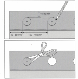 Deco Ring Messing-Matt 35,5/55 mm