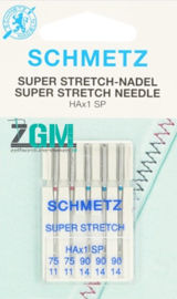 Schmetz Super Stretch naalden 75-90 - 5 stuks