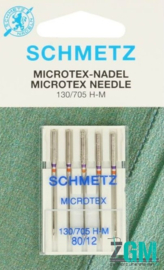 Schmetz Microtex Nadeln 80-12 - 5 Stück