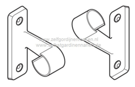 Seitenlager für 13mm Stangen