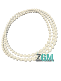 Kunststof Eindloze Ketting Wit – 4,5 mm Kunststof Eindloze Ketting Wit – 4,5 mm