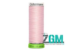Gütermann allesnaaigaren rPET  roze 100 m
