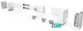 Klemset klittenbandrail