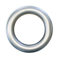 Zeilring rond 25 mm RVS