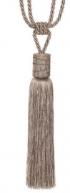 Embrasse kwast 70 cm grijs