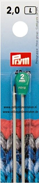 Prym Breinaalden 40 cm, 2mm