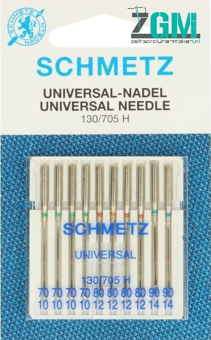 Schmetz Universeel naalden  130-705 assortiment 70 tot 90