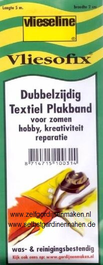 Vlieseline Vliesofix Dubbelzijdig Textiel Plakband