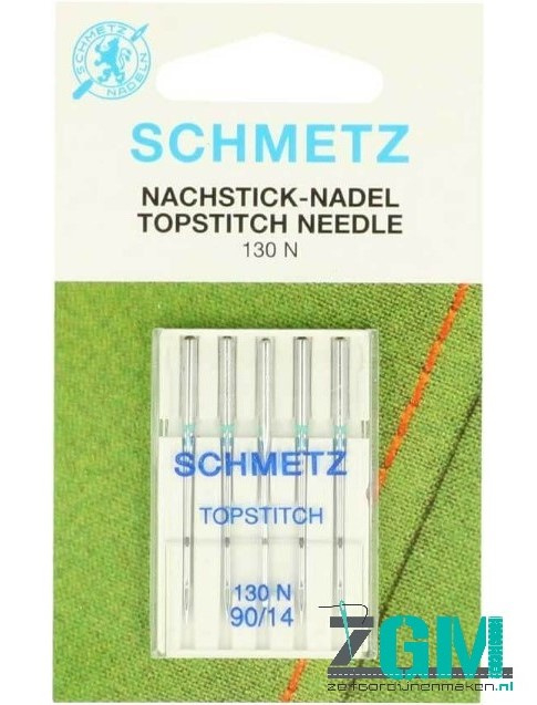 Schmetz Topstitch naalden  90-14- 5 stuks