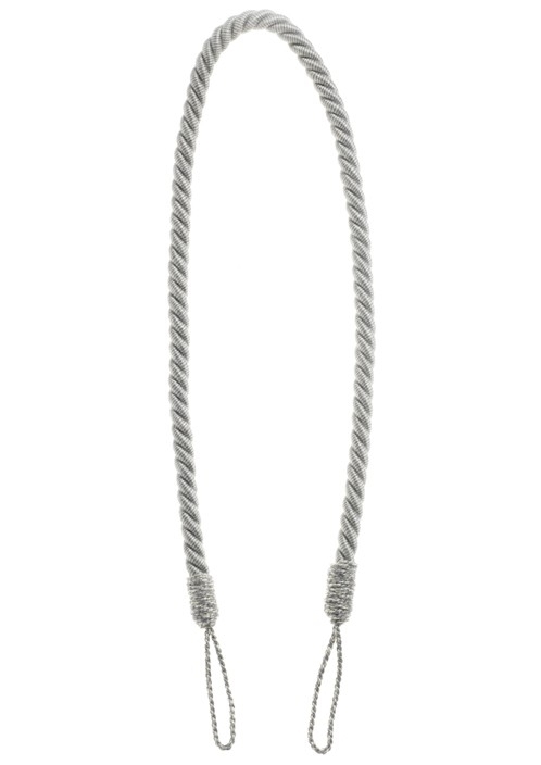 Embrasse kabel 80 cm Dun  Bruin/grijs gemeleerd