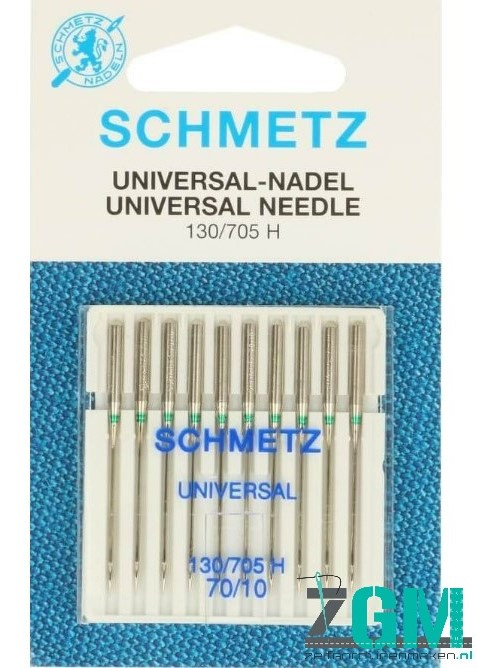 Schmetz Universeel naalden  130-705 diverse maten -10 stuks