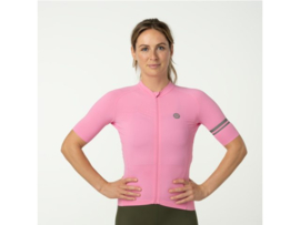 AGU Performance Solid  dames fietsshirt korte mouwen - kawaii pink