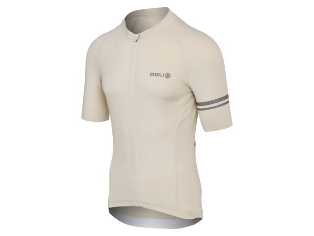 AGU Performance Solid  fietsshirt korte mouwen - Peanut Cream